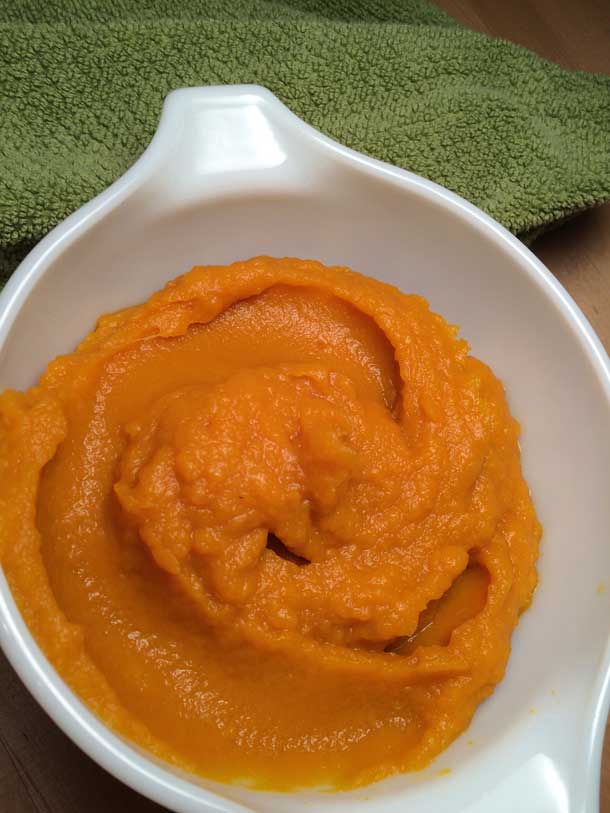how to make pumpkin puree