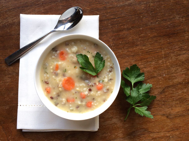 Chicken Wild Rice Soup (no cream) - Spend With Pennies