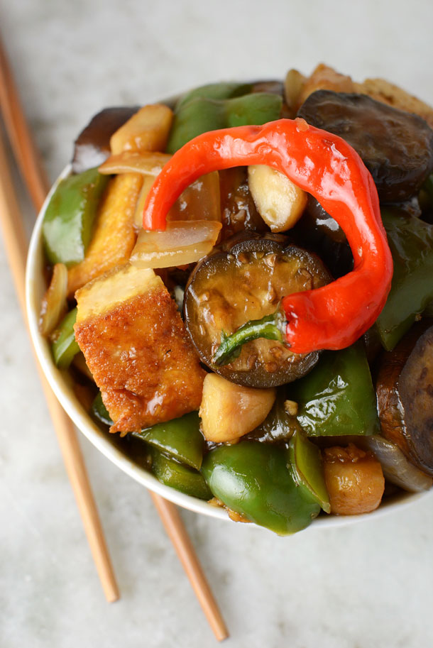 Asian Eggplant Stir Fry - Simple Seasonal
