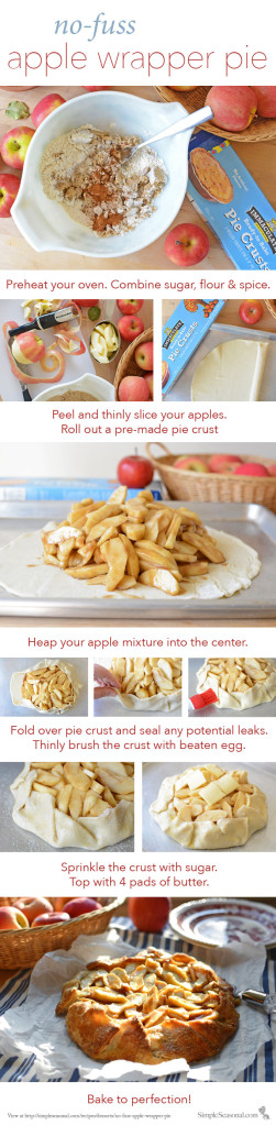 No Fuss Apple Wrapper Pie - Simple Seasonal