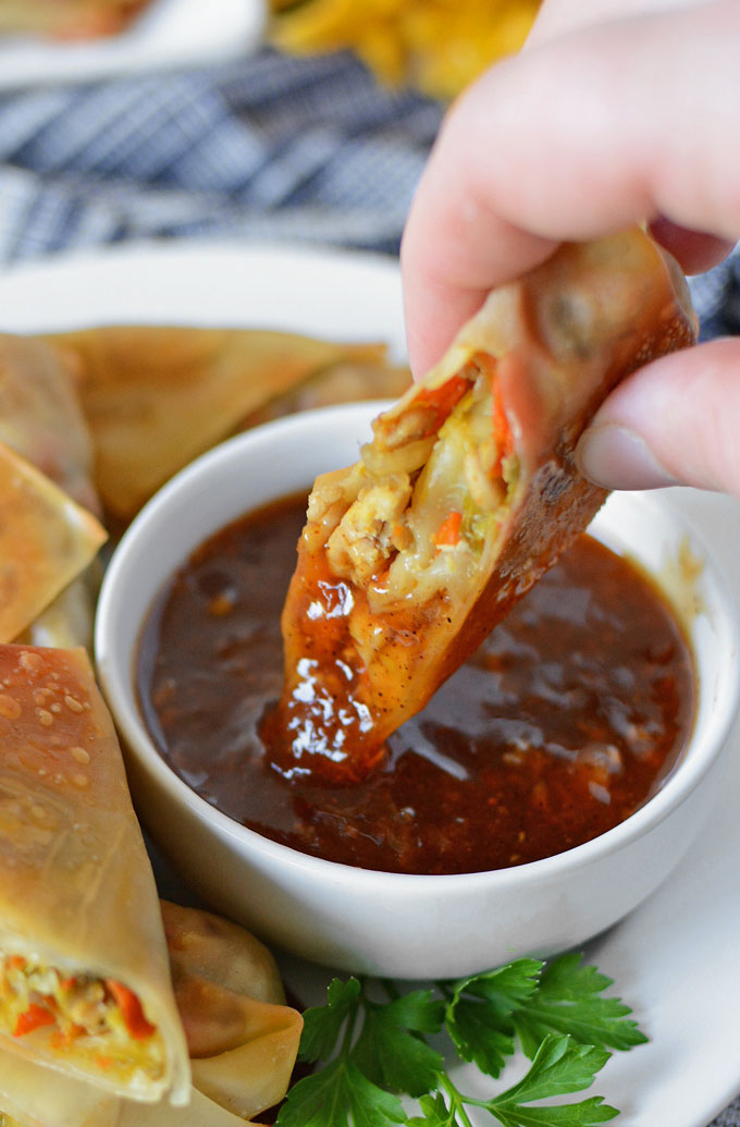 Love duck sauce with egg rolls and Chinese food? Then you've GOT to try this easy, all-natural, homemade recipe. It's so sweet and tangy, you may just decide to never go back to the old stuff!