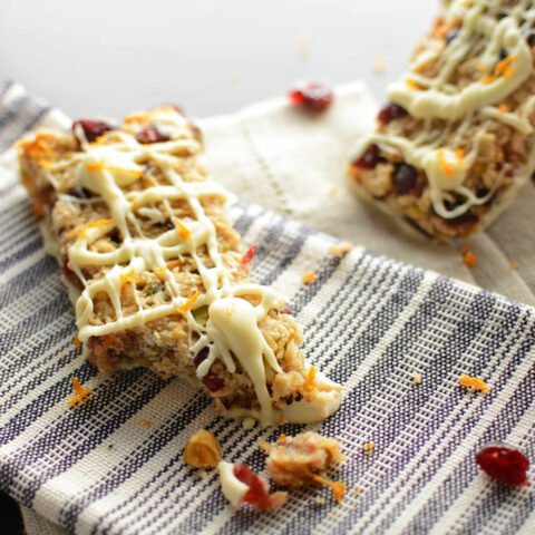 Peanut Butter and Jelly Granola Bars - One Sweet Appetite