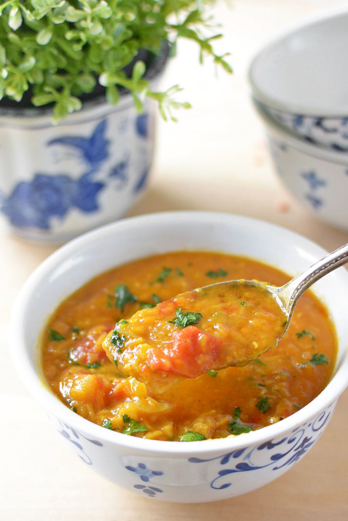 Red Lentil Soup - Simple Seasonal