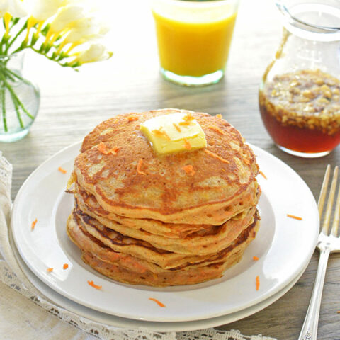 Carrot Cake Pancakes