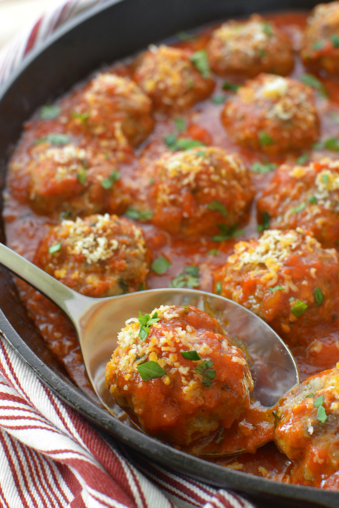 Italian Meatballs with Beef and Pork - Simple Seasonal