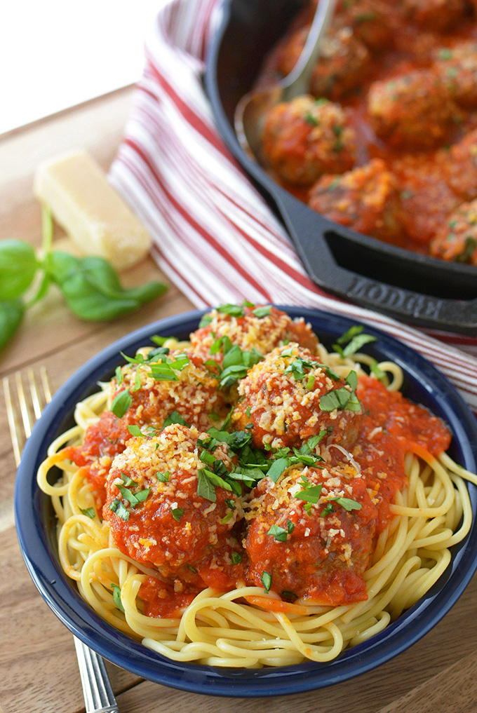 Beef and Pork Italian Meatballs