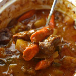 Beef and Vegetable Stew in Slow Cooker