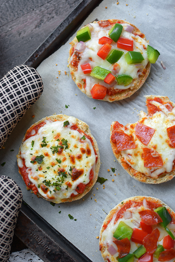 Freezer English Muffin Mini Pizzas