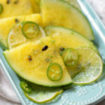 Tipsy Tequila Yellow Watermelon Wedges