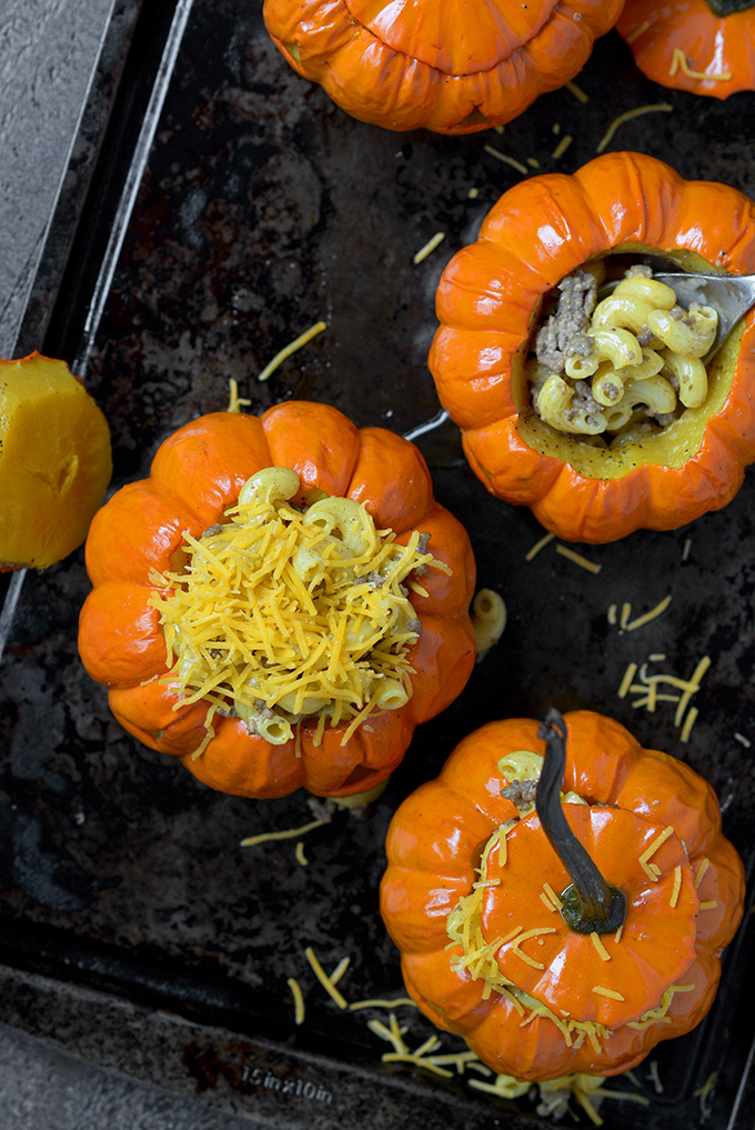 Pumpkin Jack ’n Cheese Bowls