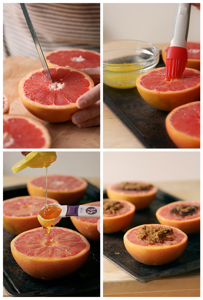 How to Make Baked Honey Brown Sugar Grapefruit