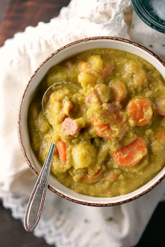 Thick and Hearty Split Pea Soup