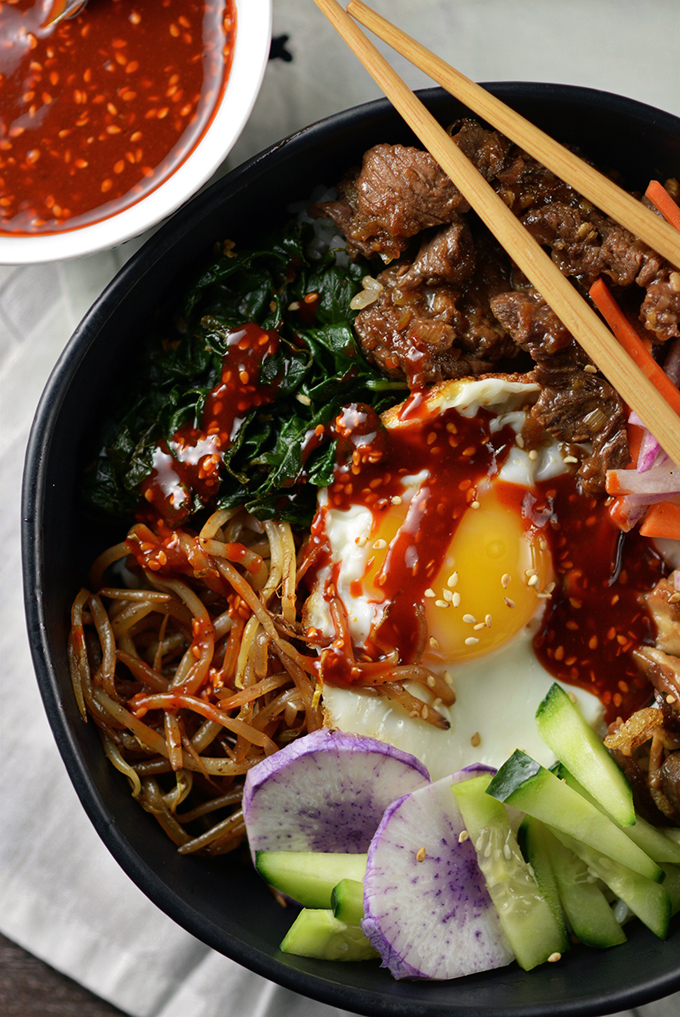 Korean Bibimbap Bowls 