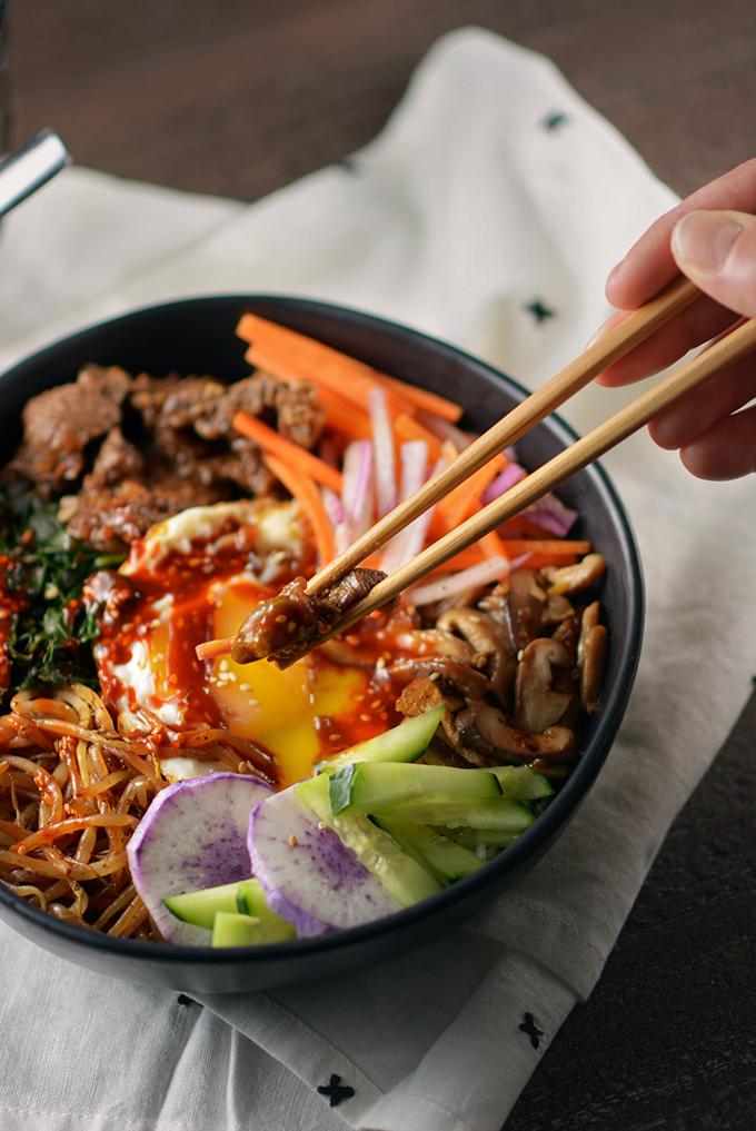 Korean Bibimbap Bowls 