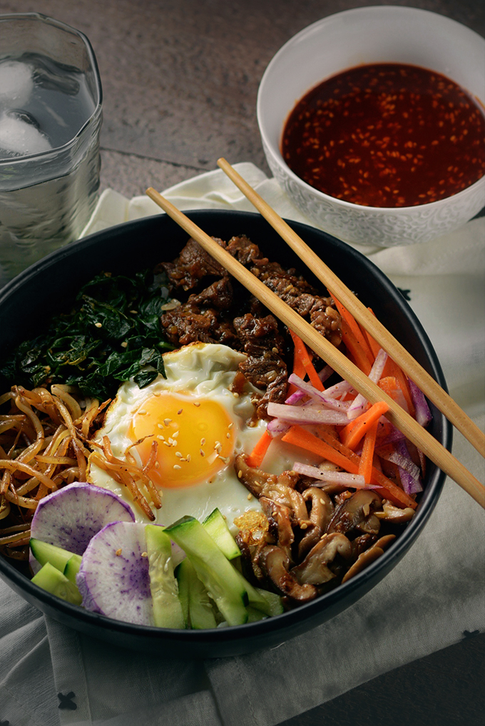 Korean Bibimbap Bowls 