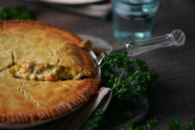 Leftover Chicken or Turkey Pot Pie