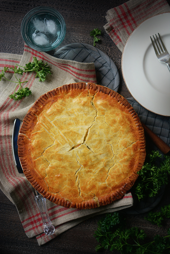 Leftover Chicken or Turkey Pot Pie