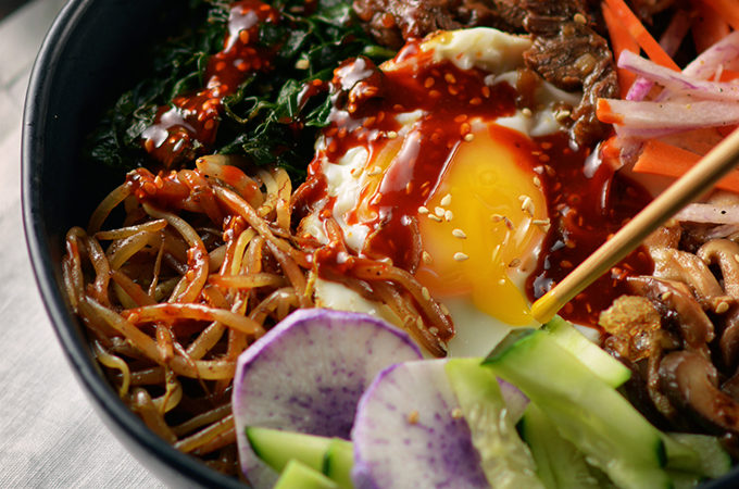 Korean Bibimbap Bowls