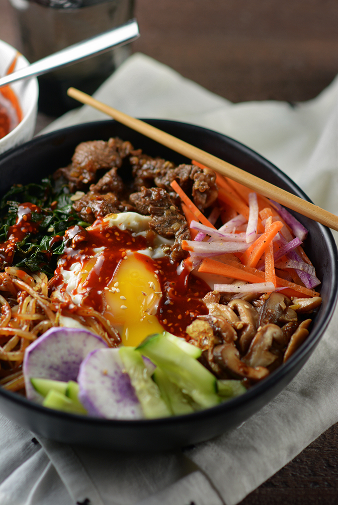 Korean Bibimbap Bowls 