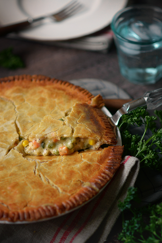 Leftover Chicken or Turkey Pot Pie