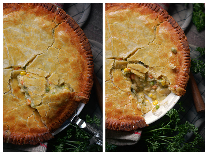 Leftover Chicken or Turkey Pot Pie