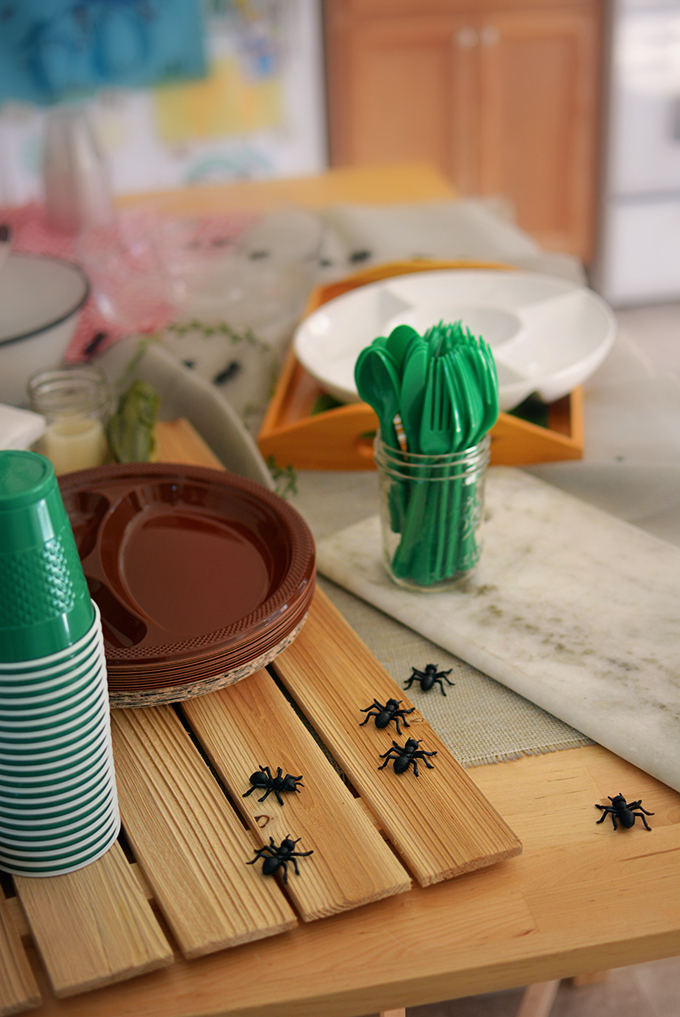 Toy Ants to Decorate Food Table