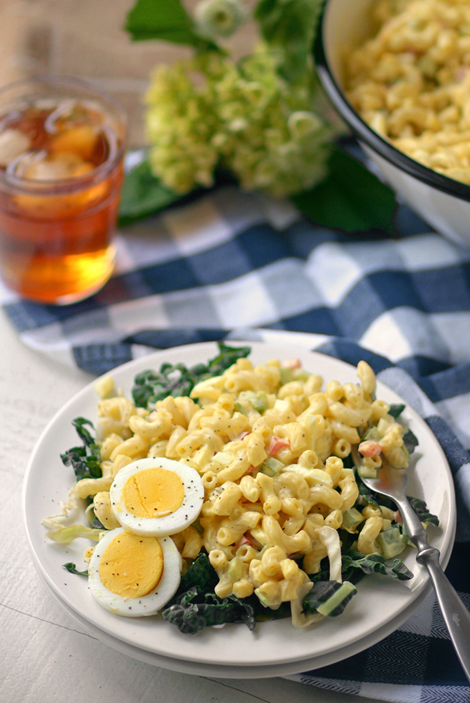 Amish Macaroni Salad - Simple Seasonal