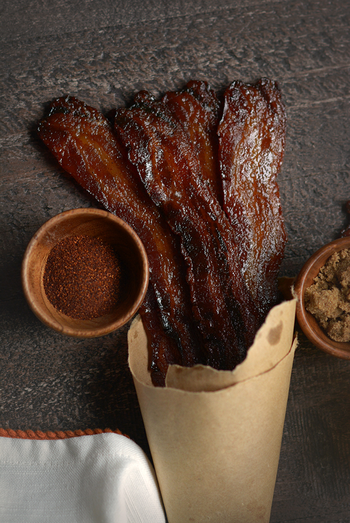 Chipotle Brown Sugar Candied Bacon