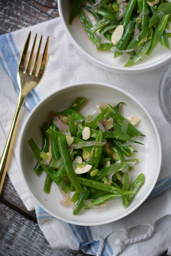 Green Beans Almondine Salad