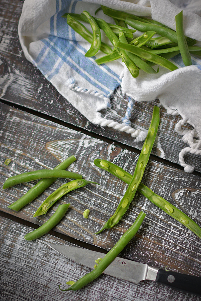 How to French Cut Green Beans