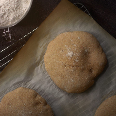 Homemade Spelt Flat Breads