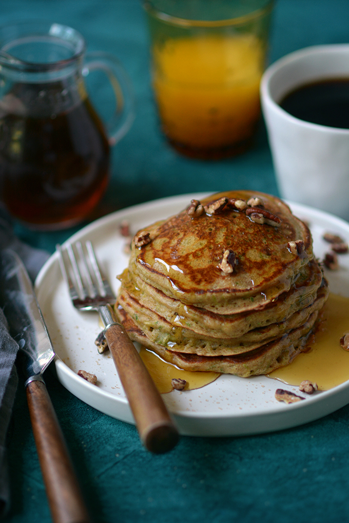 Zucchini Buttermilk Pancakes