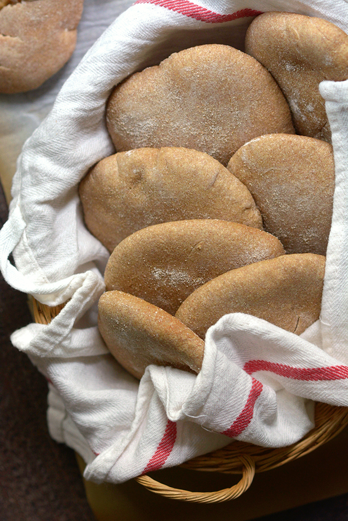 Homemade Spelt Flat Breads