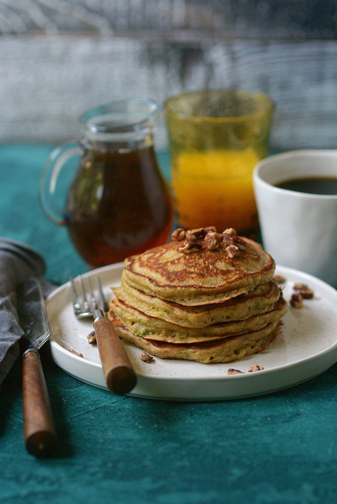 Zucchini Buttermilk Pancakes