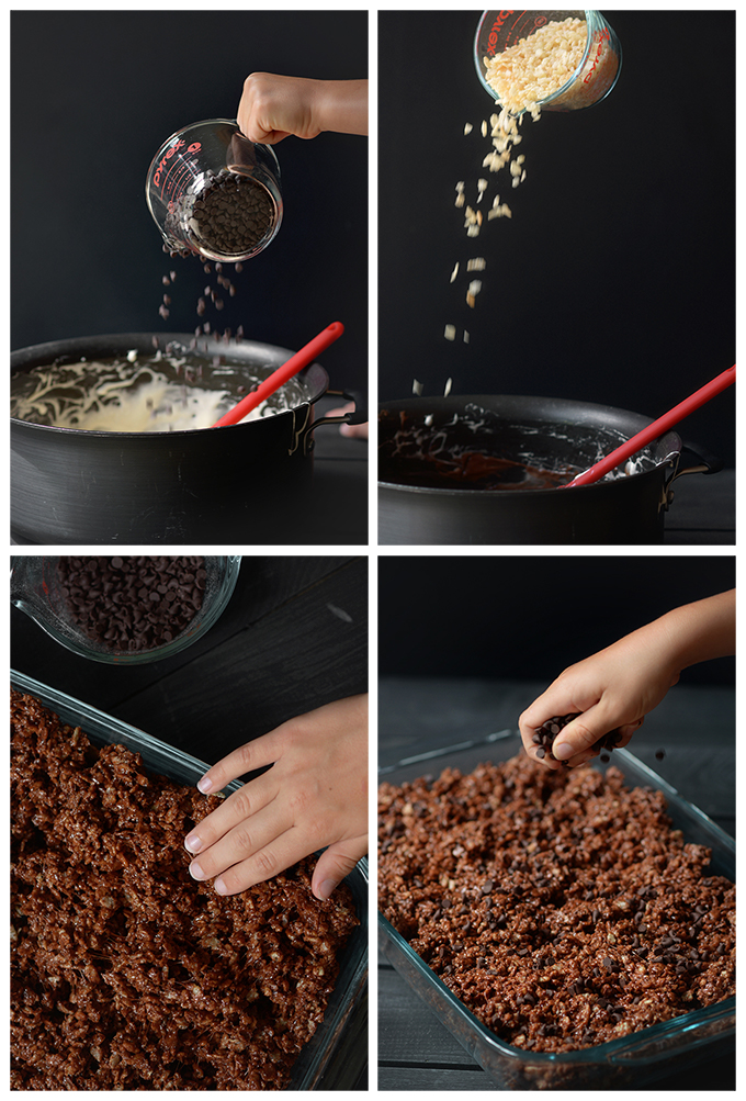 How to Make Chocolate Rice Krispies Treats