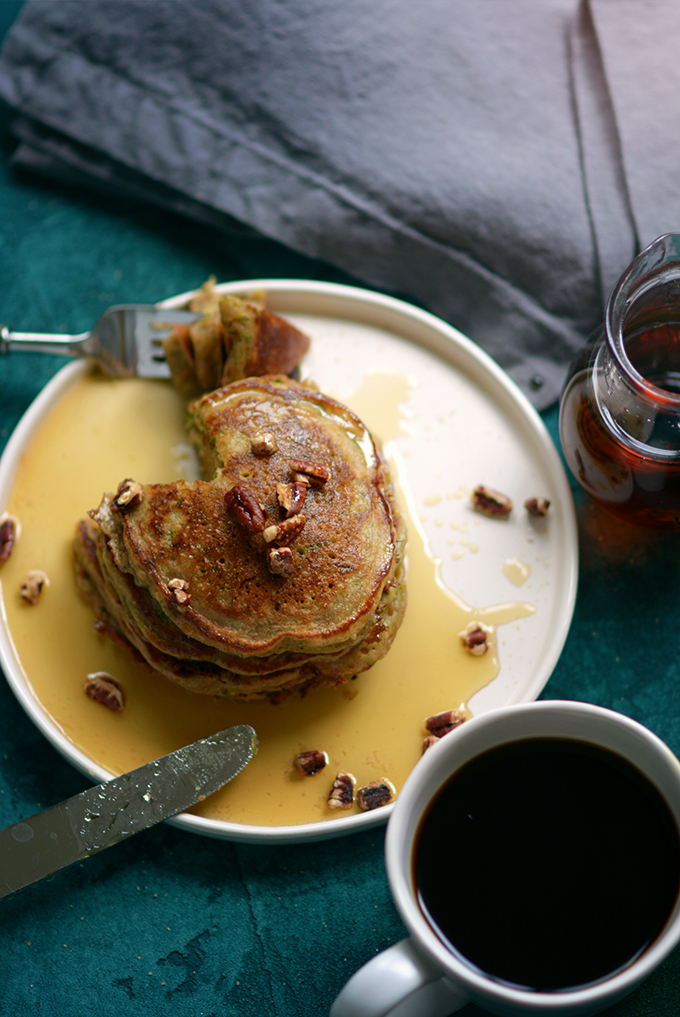 Zucchini Buttermilk Pancakes