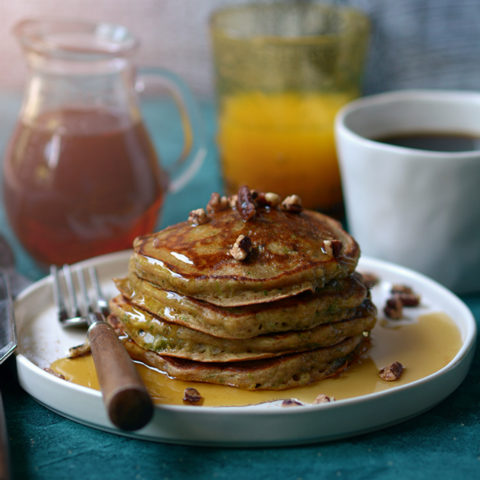 Zucchini Buttermilk Pancakes