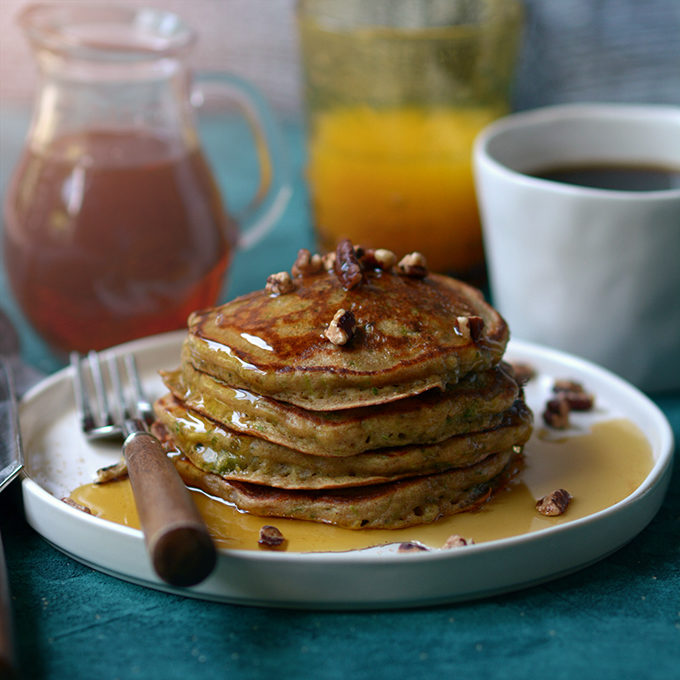 Zucchini Buttermilk Pancakes