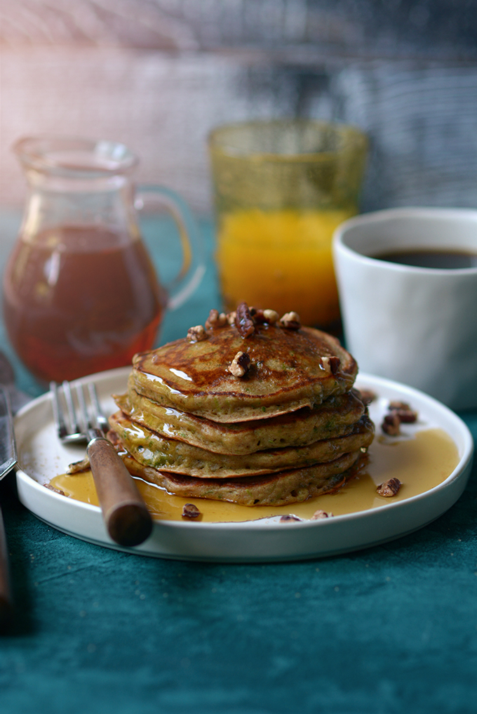 Zucchini Buttermilk Pancakes