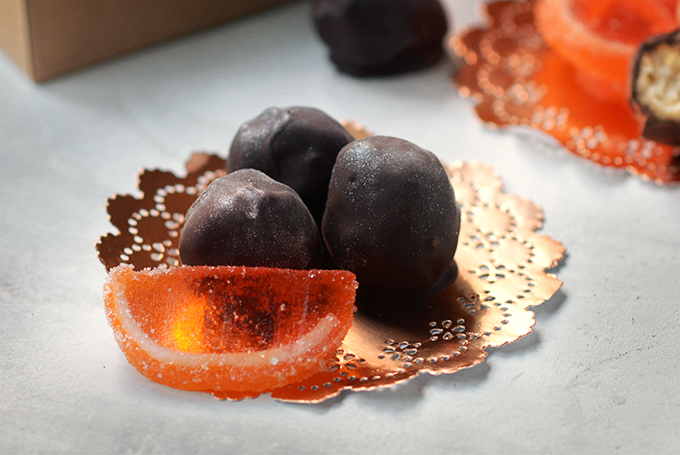 Easy Chocolate Orange Truffles