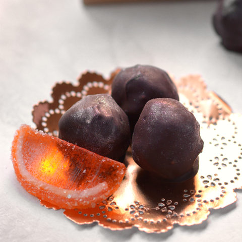 Easy Chocolate Orange Truffles