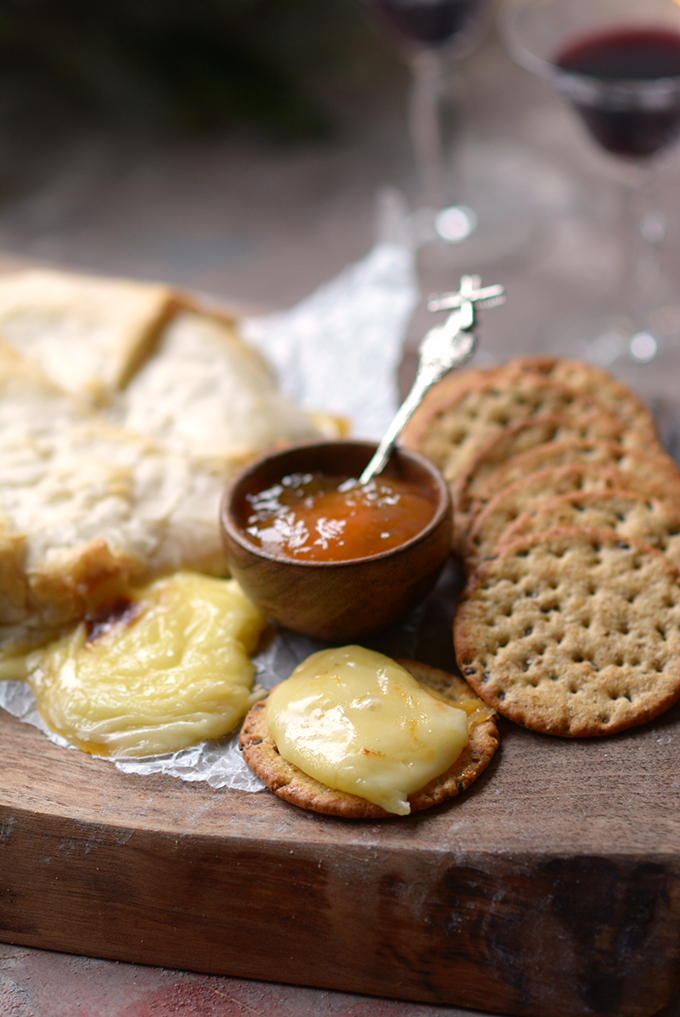 Phyllo Wrapped French Baked Brie