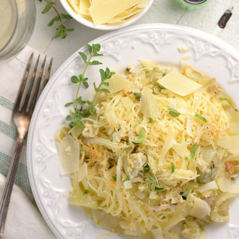 Angel Hair Pasta with Fennel