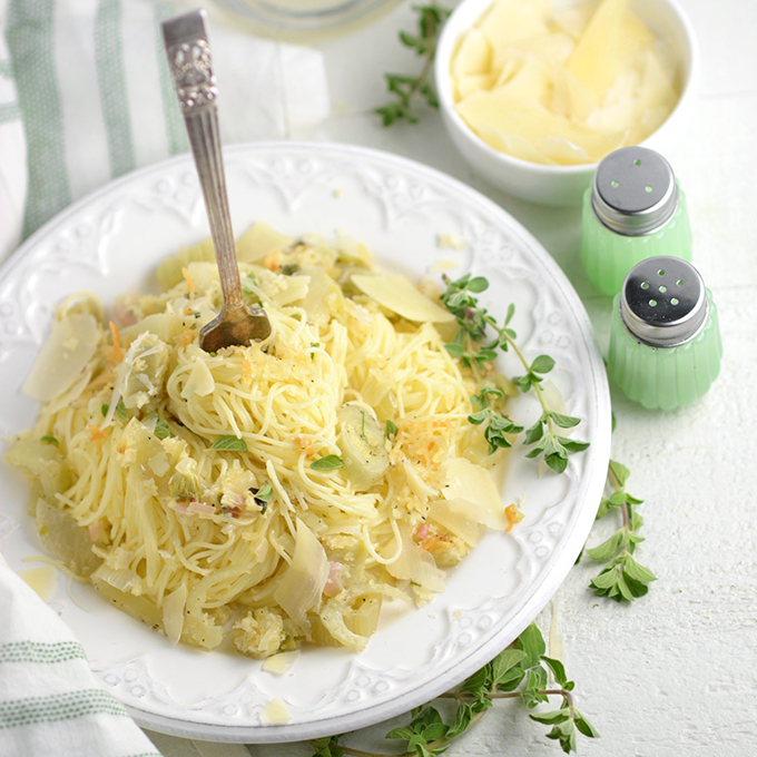 Angel Hair Pasta with Fennel