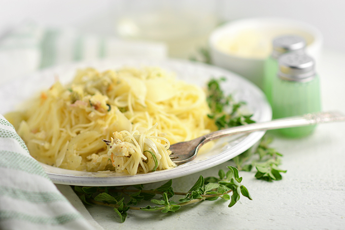 Angel Hair Pasta with Fennel