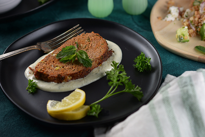 Lamb How to Make Meatloaf with Yogurt Sauce