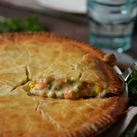 Leftover Chicken or Turkey Pot Pie