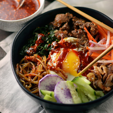 Korean Bibimbap Bowls