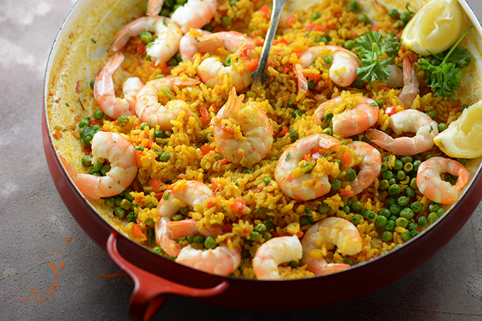 Shrimp Paella