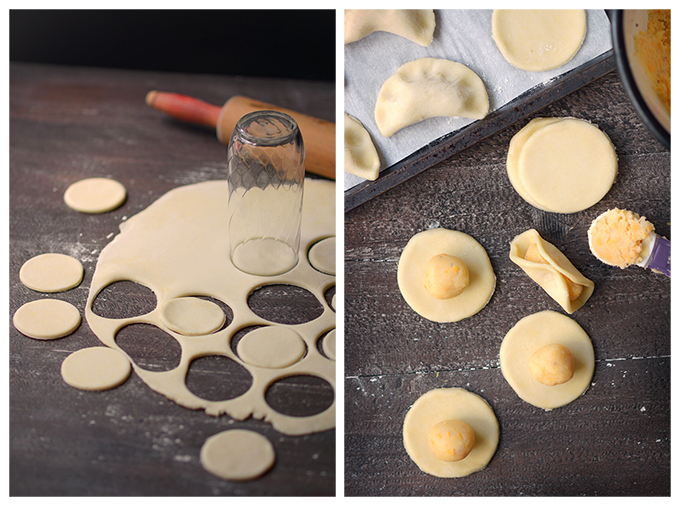 Assembling the Pierogies